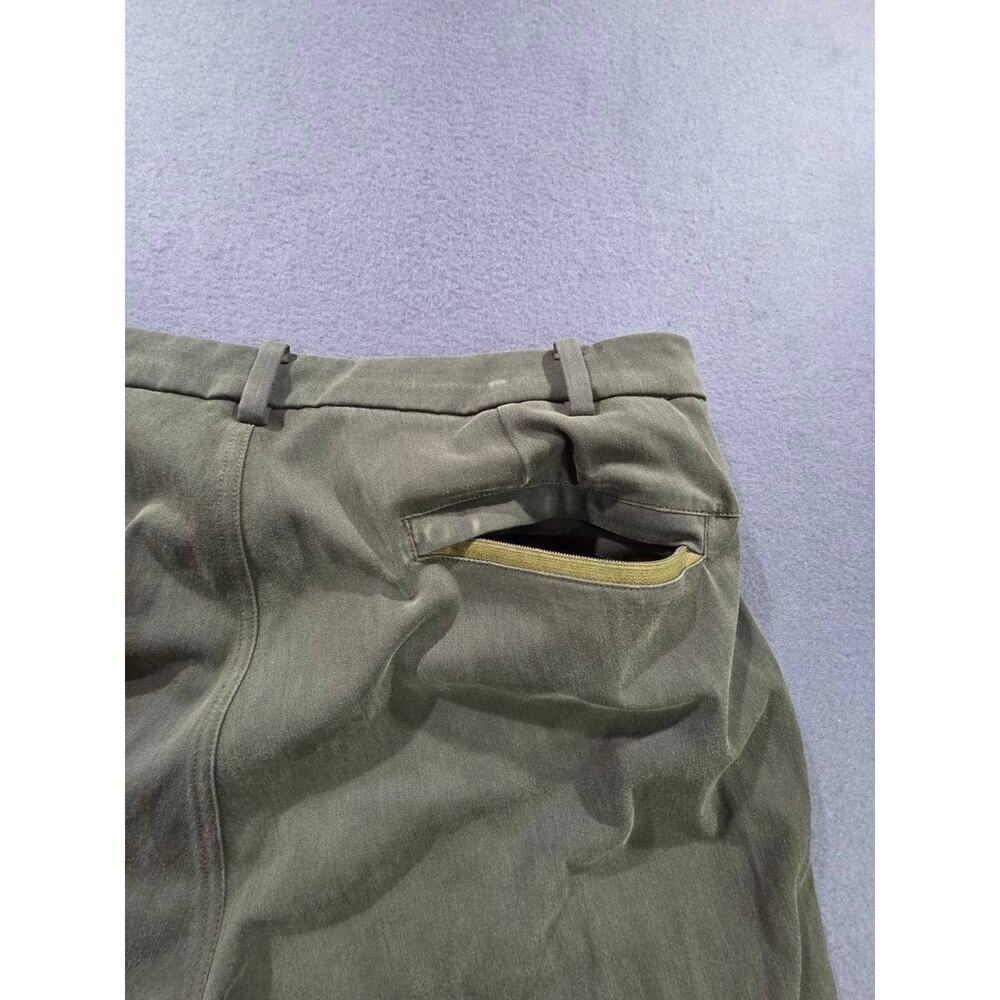 Lululemon ABC Slim Fit Ripstop Pants Mens Olive Green Army Trousers 32 A008934 - Picture 16 of 16